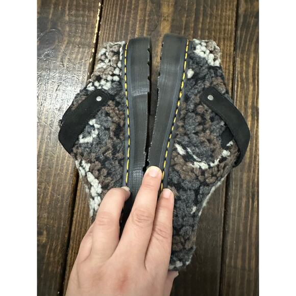 DR MARTENS Isham wool suede mules size 9 NWOB - Picture 4 of 7